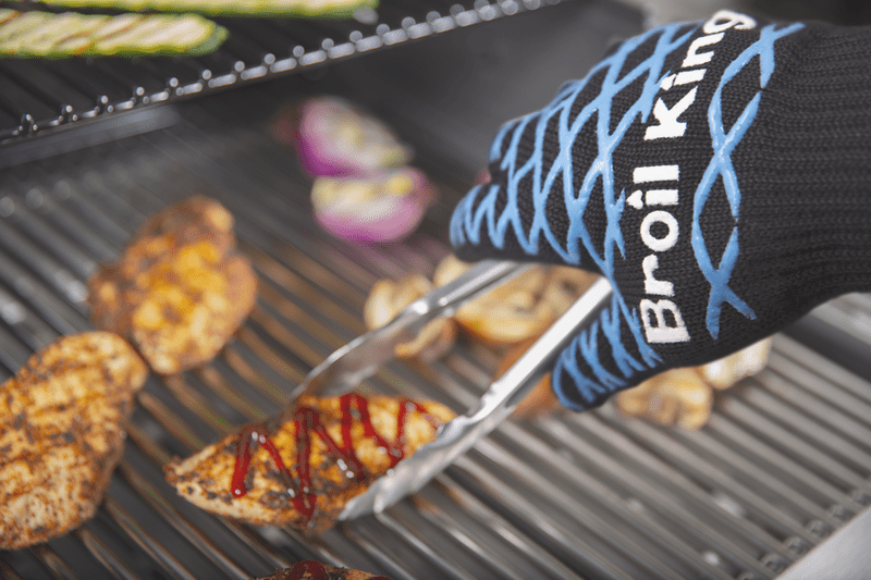 Broil King Glove - Single Black With Blue Accents
