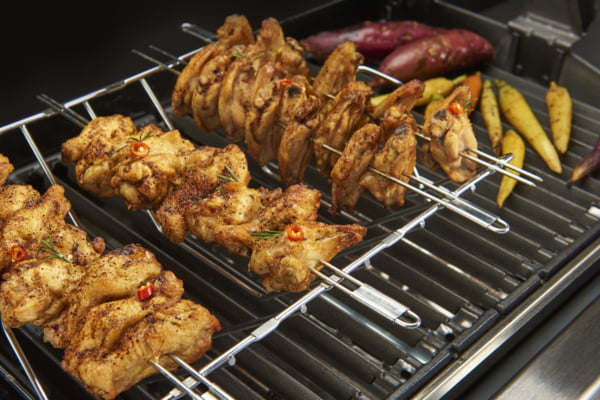 Broil King Rib/Skewer Rack - Reversible Broil King Rib/Skewer Rack - Reversible