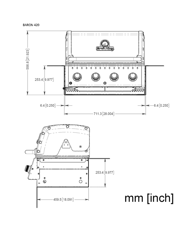 Broil King Baron 420 Built-In